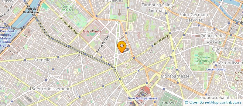 localisation de l'entreprise OMC PERFECT  PARIS