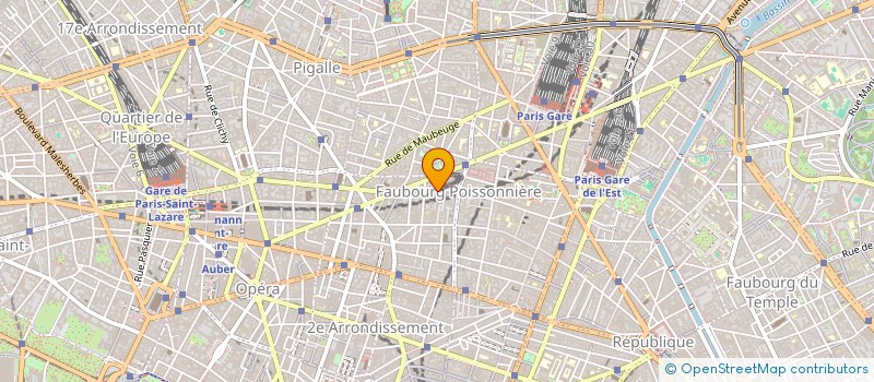 localisation de l'entreprise OMC PLUS à PARIS