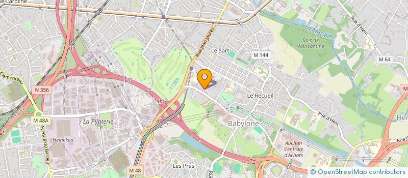 localisation de l'entreprise OMD à VILLENEUVE-D'ASCQ