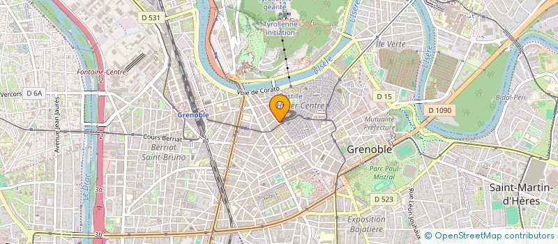 localisation de l'entreprise OMD à GRENOBLE