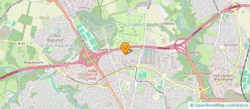 localisation de l'entreprise OMDATA CONSULTING à NANTES