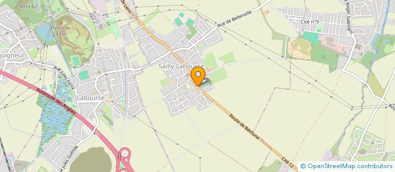 localisation de l'entreprise OMDS FINANCE  SAILLY-LABOURSE