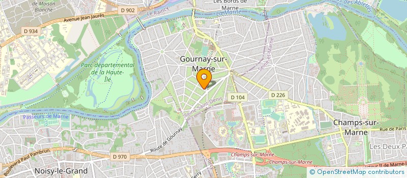 localisation de l'entreprise OME  SANTENY