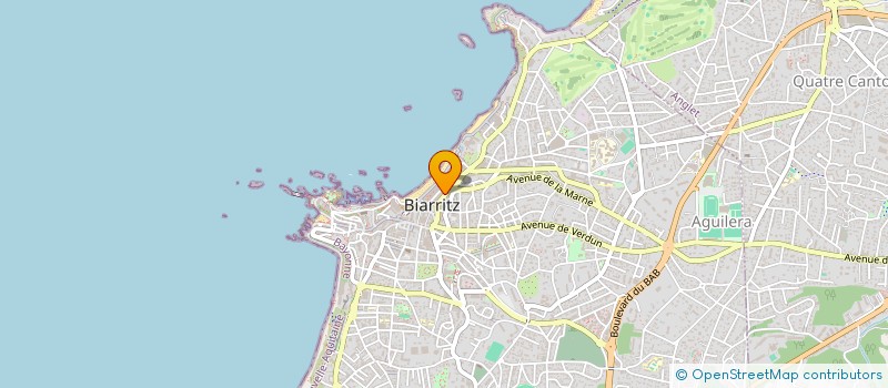 localisation de l'entreprise OME à BIARRITZ