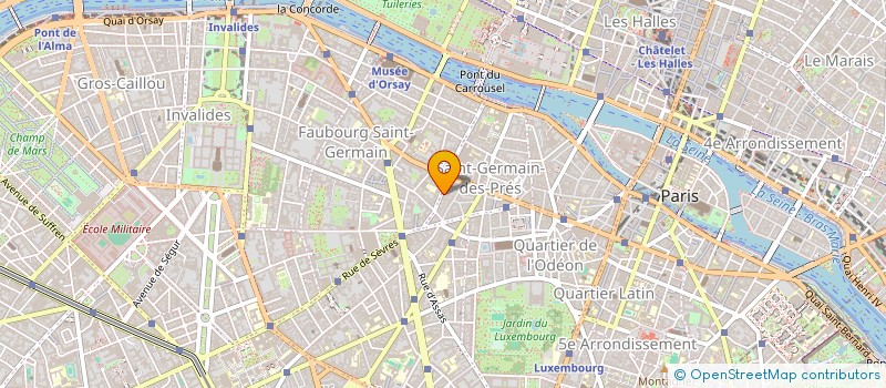 localisation de l'entreprise OME EDITIONS à PARIS