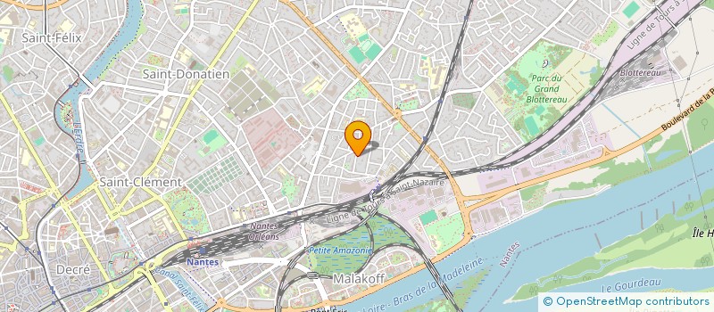 localisation de l'entreprise OME-NANTES à NANTES