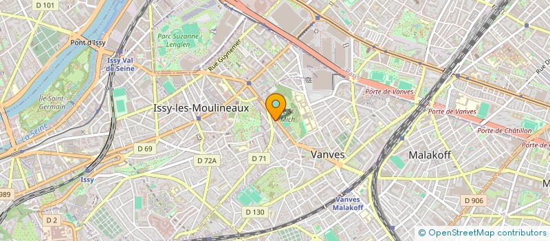 localisation de l'entreprise OME STUDIO  VANVES