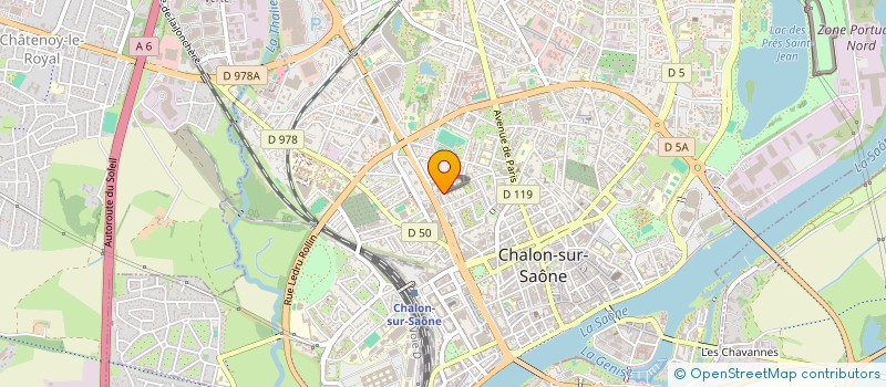 localisation de l'entreprise OMEAX à CRISSEY