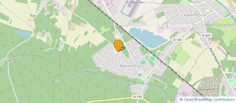 localisation de l'entreprise OMECARE HAGUENAU  HAGUENAU