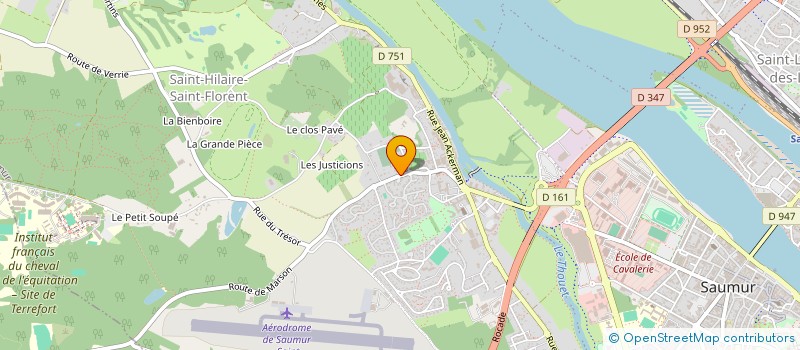 localisation de l'entreprise OMEDES AUTO SEVEN  SAUMUR