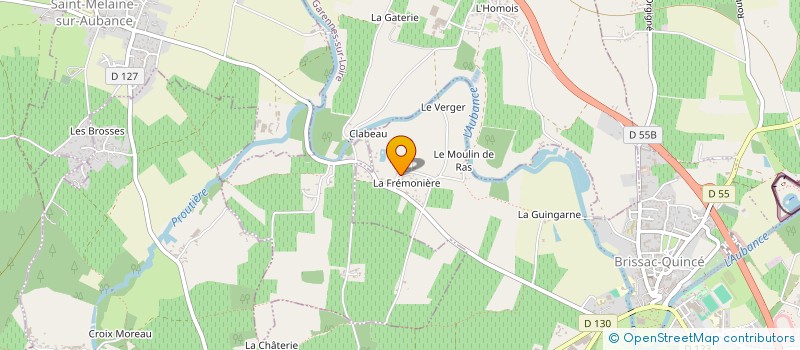 localisation de l'entreprise OMEGA  LES GARENNES SUR LOIRE