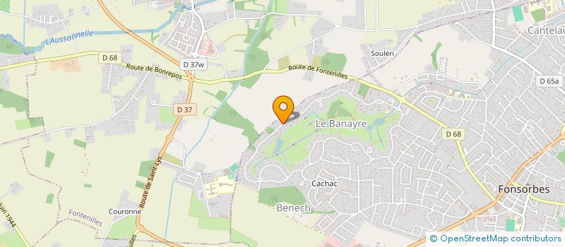 localisation de l'entreprise OMEGA  CIEURAC