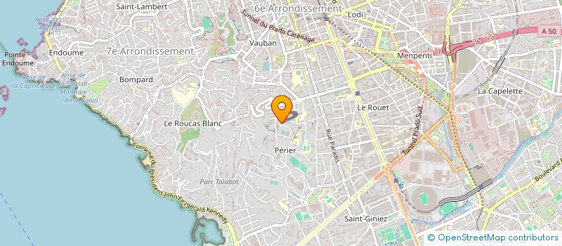 localisation de l'entreprise OMEGA BUOY à MARSEILLE