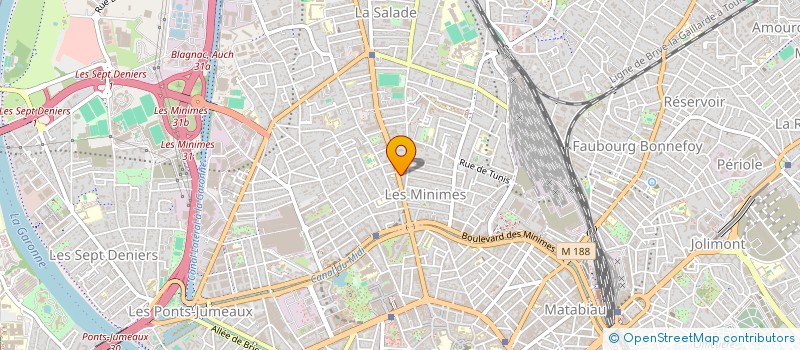 localisation de l'entreprise OMEGA CONSULTANTS à TOULOUSE