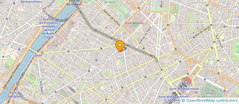 localisation de l'entreprise OMEGA DAU  PARIS