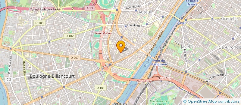 localisation de l'entreprise OMEGA DEVELOPPEMENT  PARIS