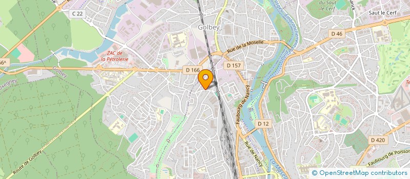 localisation de l'entreprise OMEGA ELECTRICITE à EPINAL