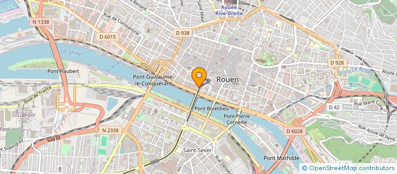 localisation de l'entreprise OMEGA FLEX à ROUEN