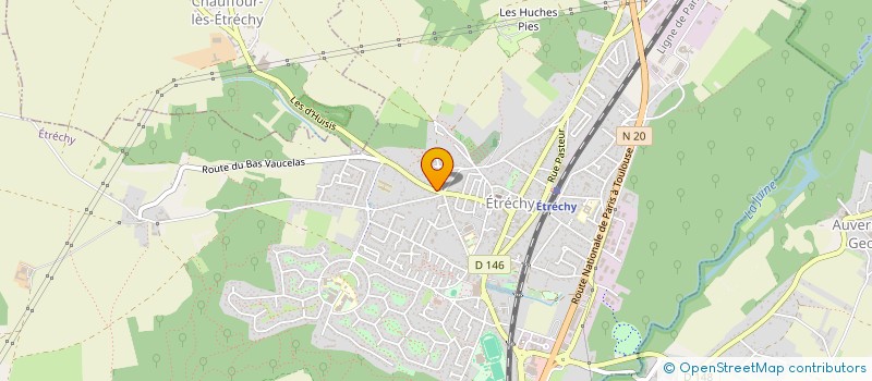 localisation de l'entreprise OMEGA GAMES à VILLECONIN