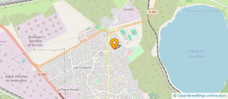 localisation de l'entreprise OMEGA HANDICAP THINK TANK  FOS-SUR-MER