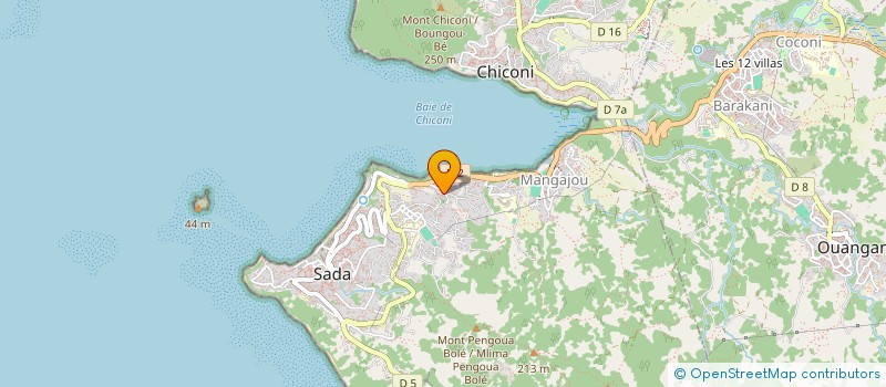 localisation de l'entreprise OMEGA INGENERIE SARL à SADA