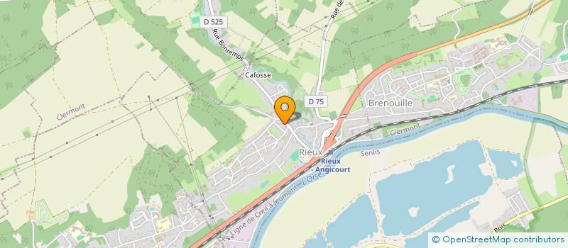 localisation de l'entreprise OMEGA INGENIERIE  RIEUX