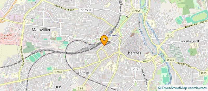 localisation de l'entreprise OMEGA INVESTISSEMENT à CHARTRES