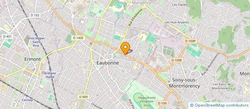 localisation de l'entreprise OMEGA NEUILLY à EAUBONNE