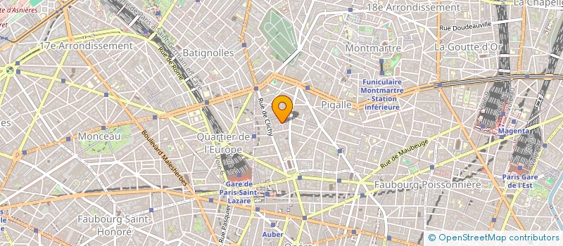 localisation de l'entreprise OMEGA PATRIMOINE  PARIS