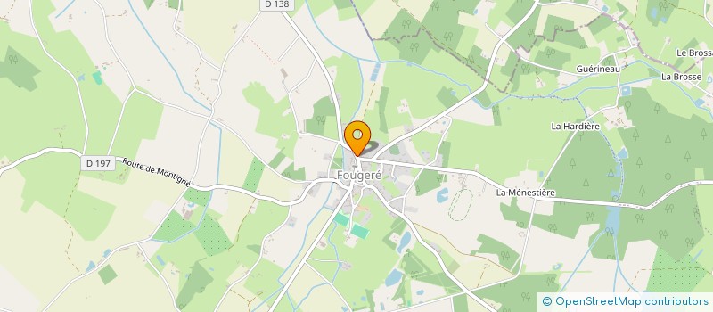 localisation de l'entreprise OMEGA PROPRETE & SERVICES  BAUGE-EN-ANJOU