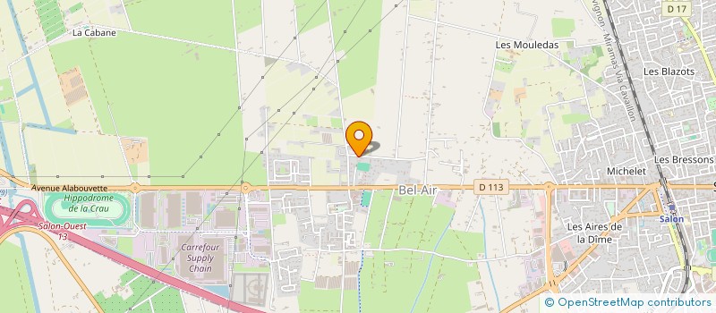 localisation de l'entreprise OMEGA REALISATION SYSTEMES  SALON-DE-PROVENCE