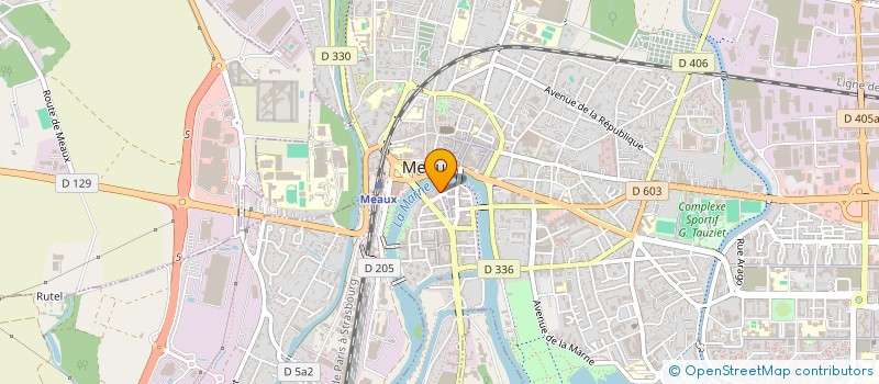 localisation de l'entreprise OMEGA SERVICES à MEAUX