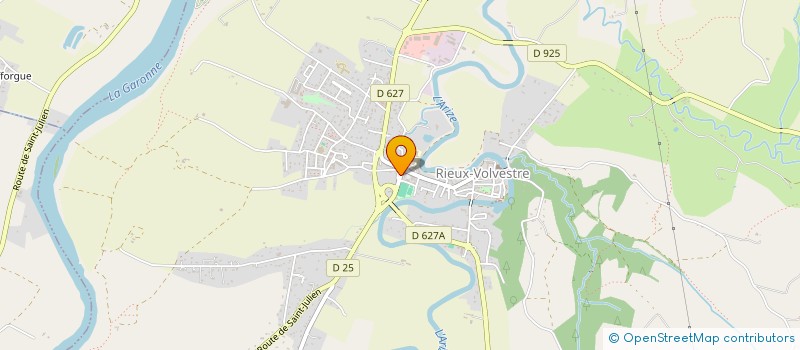 localisation de l'entreprise OMEGA SERVICES à RIEUX-VOLVESTRE