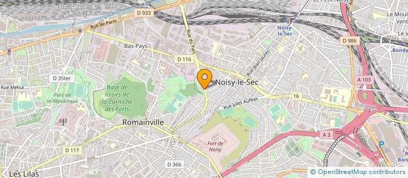 localisation de l'entreprise OMEGA SOLUTIONS à SOISY-SOUS-MONTMORENCY