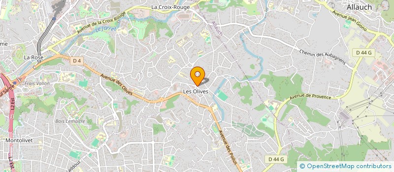 localisation de l'entreprise OMEGA SPORT-MULTIMEDIA-ACCRO MARTIAL-SOCIAL-HERITAGE  MARSEILLE