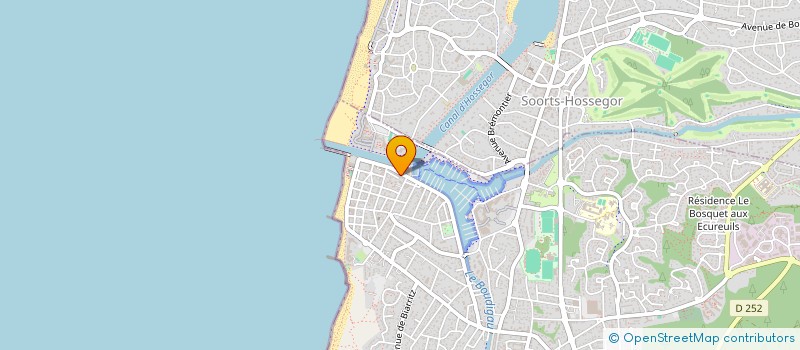 localisation de l'entreprise OMEGA VAP à CAPBRETON