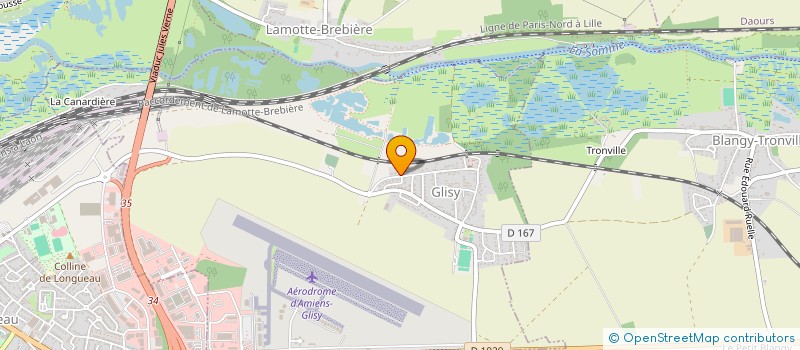 localisation de l'entreprise OMEGAMA CONSULTING  GLISY