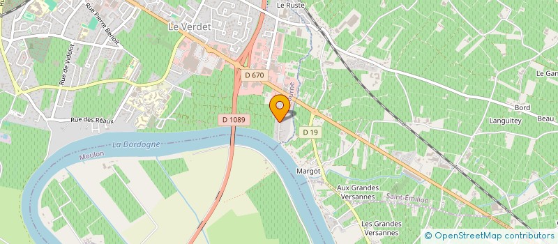 localisation de l'entreprise OMEGASAILS à LIBOURNE