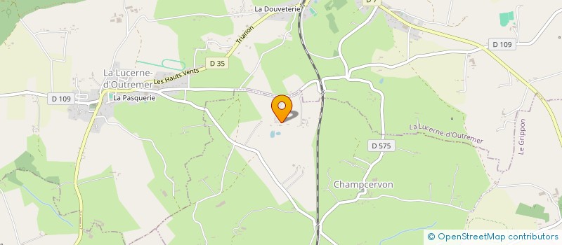 localisation de l'entreprise OMEGAT  LE GRIPPON