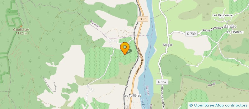 localisation de l'entreprise OMEGAWATT  AUREL