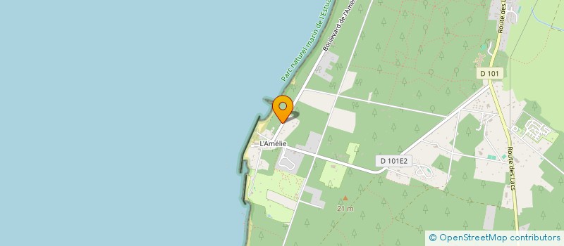 localisation de l'entreprise OMELEC  SOULAC-SUR-MER