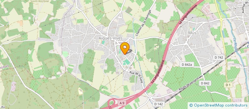 localisation de l'entreprise OMELETTE AU L'ART  AIGUES-VIVES