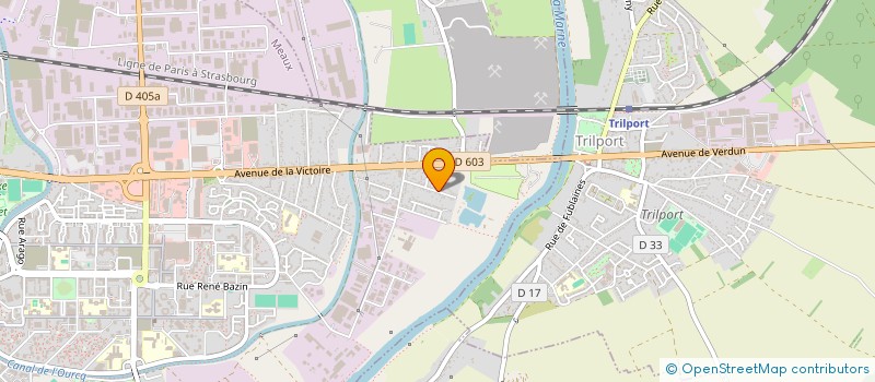 localisation de l'entreprise OMENET & SERVICES à MEAUX