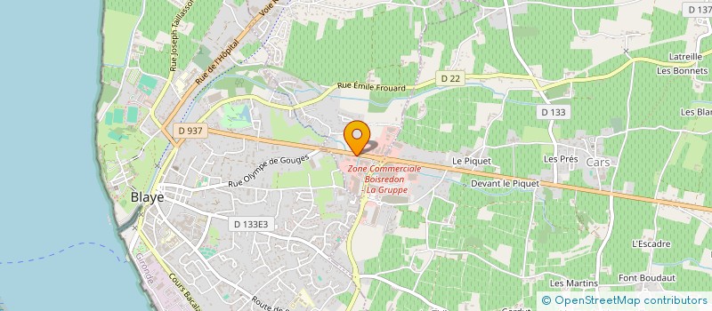 localisation de l'entreprise OMENI HOLDING  SAINT-MARTIN-LACAUSSADE