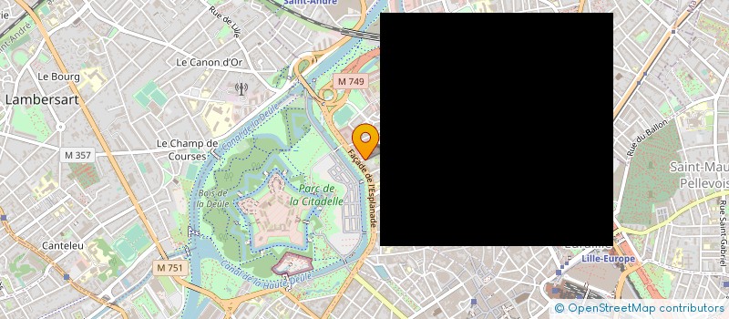 localisation de l'entreprise OMEO à LILLE