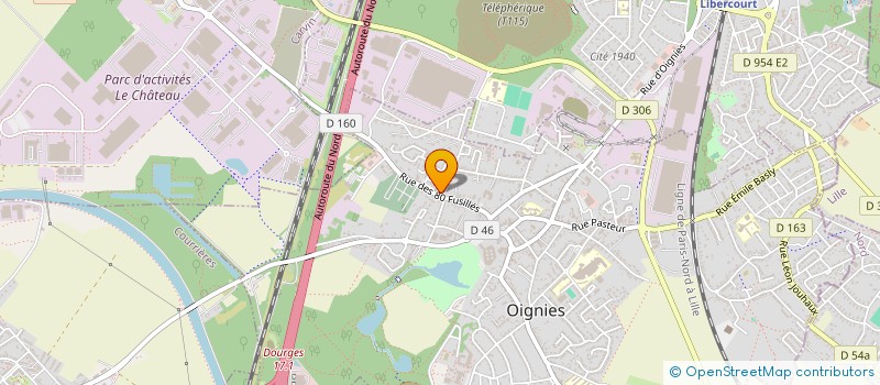 localisation de l'entreprise OMEO SERVICES  OIGNIES