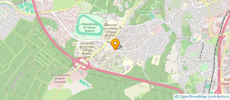 localisation de l'entreprise OMEOS  VANDUVRE-LES-NANCY