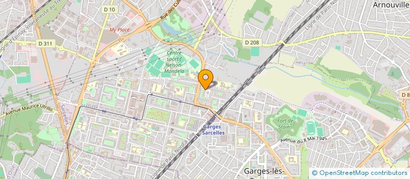 localisation de l'entreprise OMER HAYAT à SARCELLES