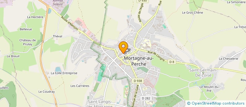 localisation de l'entreprise OMER SAHIN à MORTAGNE-AU-PERCHE