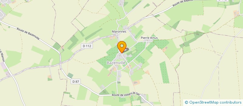 localisation de l'entreprise OMERITE  BAZENVILLE